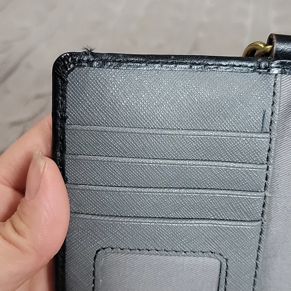 Black Fossil Wristlet/Crossbody - Picture 5 of 14